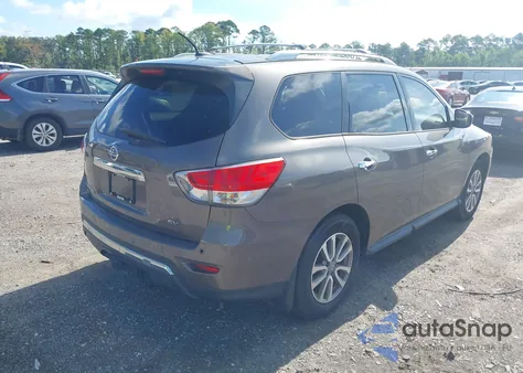 2014 Nissan Pathfinder Sv z USA, uszkodzony, nr VIN 5N1AR2MN9EC695768